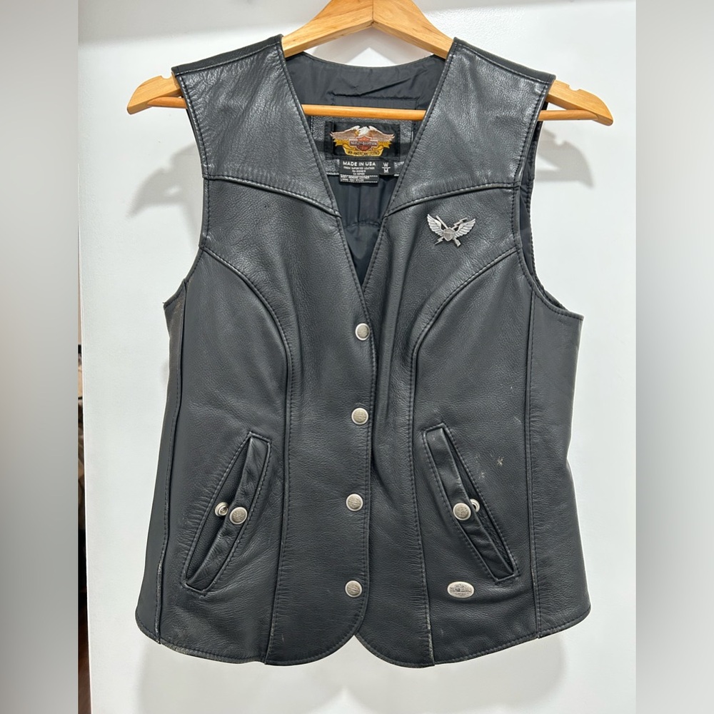 Harley Davidson Women’s Leather Vest